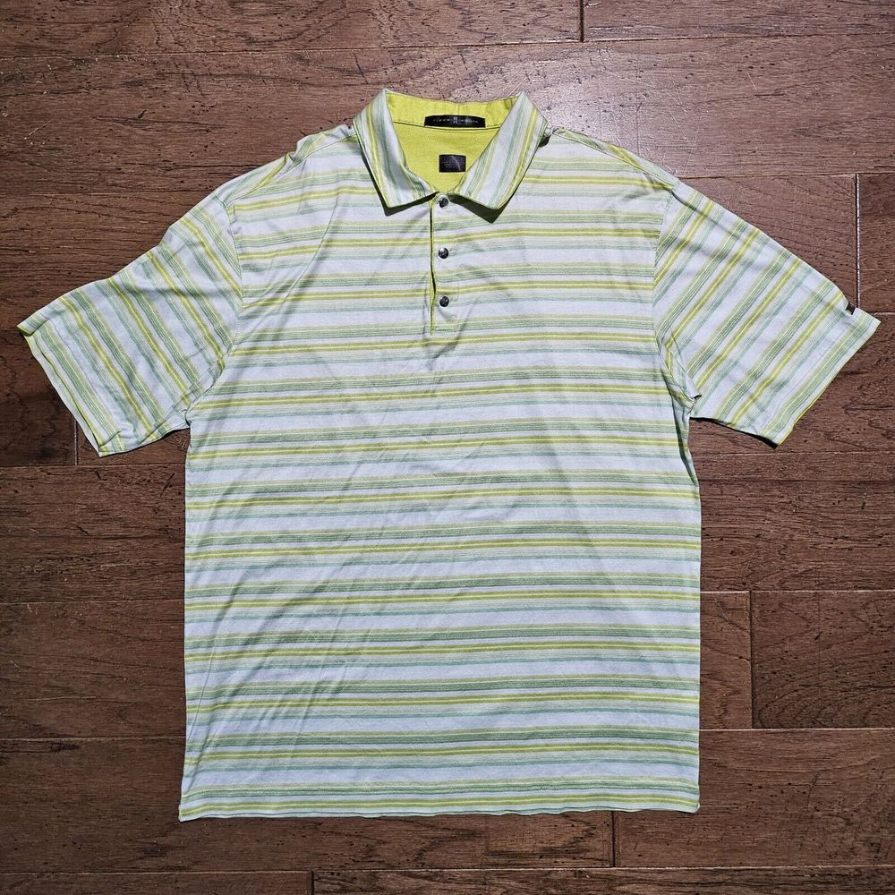 Nike Tiger Woods Collection Polo Shirt Men’s Size L Green